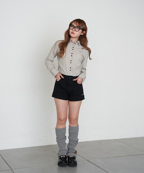 RAY CASSIN（レイカズン）の「ルーズレッグウォーマー（レッグウォーマー・レディース・ホワイト/ベージュ/グレー/ブラック・FREE）」の20枚目の写真