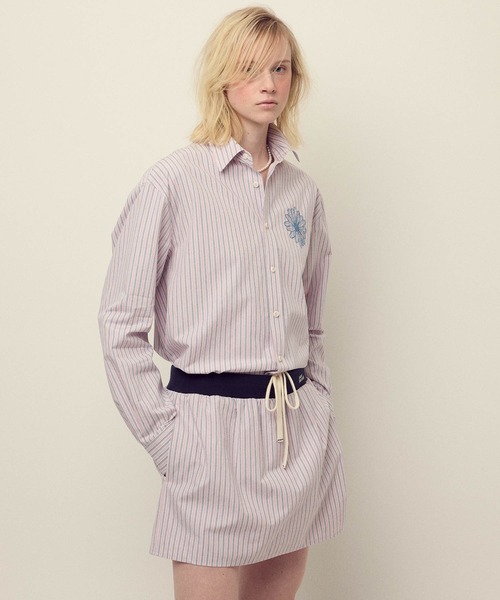 COTTON SHIRT STRIPE / コットン シャツ ストライプ（シャツ/ブラウス