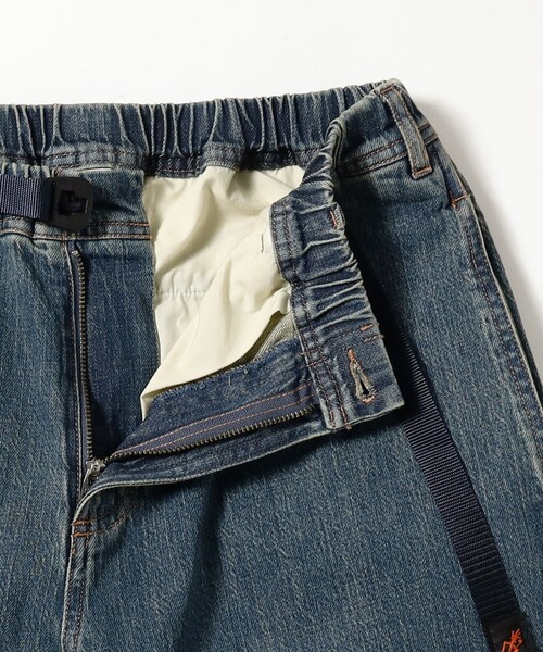 Gramicci(グラミチ)の「【別注】Gramicci / コーデュラ デニム パンツ 26SS(デニムパンツ・メンズ・ライトブルー/ネイビー・LARGE/MEDIUM/SMALL/X-LARGE)」の5枚目の写真