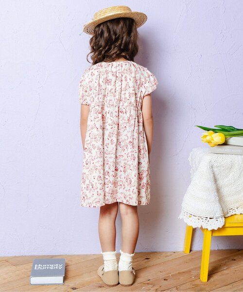 Boribon（ボリボン）の「ナインチェVフリルドレス（ワンピース・キッズ・ピンク/ブルー・80/90/100/110/120）」の7枚目の写真