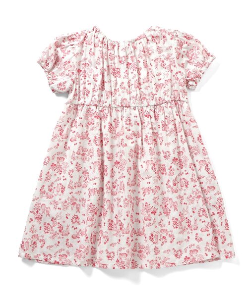 Boribon（ボリボン）の「ナインチェVフリルドレス（ワンピース・キッズ・ピンク/ブルー・80/90/100/110/120）」の4枚目の写真