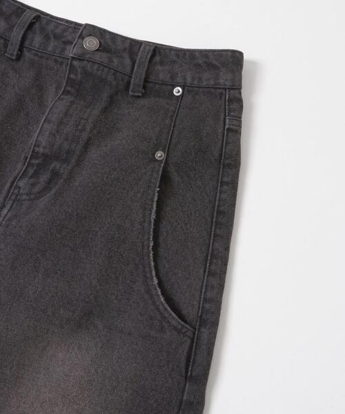 SENSE OF PLACE by URBAN RESEARCH(センスオブプレイスバイアーバンリサーチ)の「セミフレアデニムスカート(スカート・レディース・ブラック/インディゴブルー・MEDIUM/SMALL)」の9枚目の写真