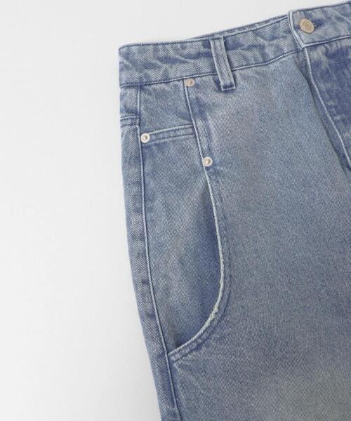 SENSE OF PLACE by URBAN RESEARCH(センスオブプレイスバイアーバンリサーチ)の「セミフレアデニムスカート(スカート・レディース・ブラック/インディゴブルー・MEDIUM/SMALL)」の18枚目の写真