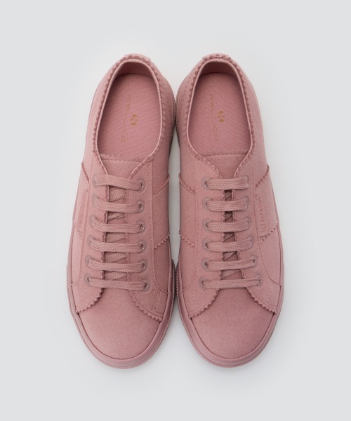 PELLICO(ペリーコ)の「【PELLICO×SUPERGA】 撥水 スウェードスニーカー 3.5cm PINK(スニーカー・レディース・ピンク・39/38/37/36/35)」の3枚目の写真