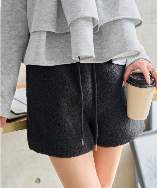 ほこまるさん紹介♡SLOBE IENA ラップショートパンツ 25AW ほこまるさん紹介♡SLOBE IENA ラップショートパンツ 25AW セール