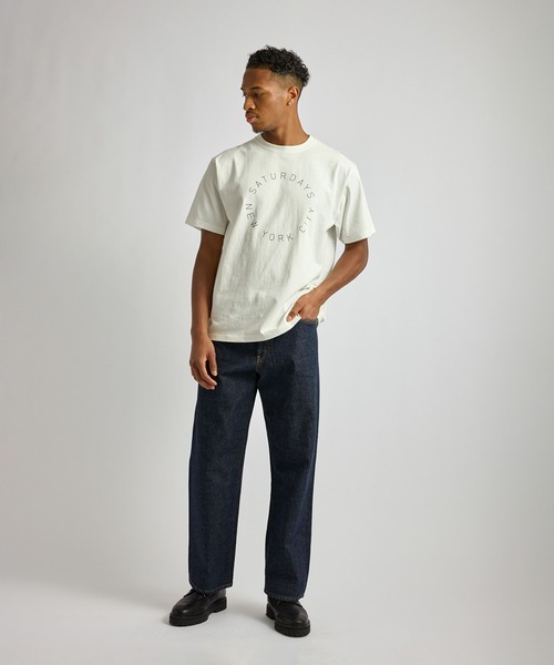 Saturdays NYC（サタデーズ ニューヨークシティ ）の「Tobias Straight Denim Pants（デニムパンツ・メンズ・ネイビー・28/32/34）」の4枚目の写真
