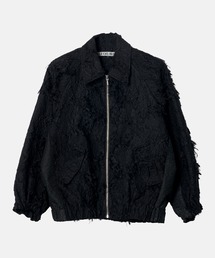 LE CIEL BLEU（ルシェルブルー）の「ジャカードボンバーブルゾン   Jacquard Bomber Blouson（ブルゾン）」