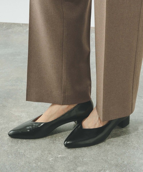 GLOBAL WORK（グローバルワーク）の「お手入れラクラクセットアップ/ストレートパンツ/600999（その他パンツ・レディース・グレイッシュベージュ/ブラック/ベージュ系その他/ネイビー/ブラウン・X-SMALL/LARGE/MEDIUM/SMALL）」の17枚目の写真