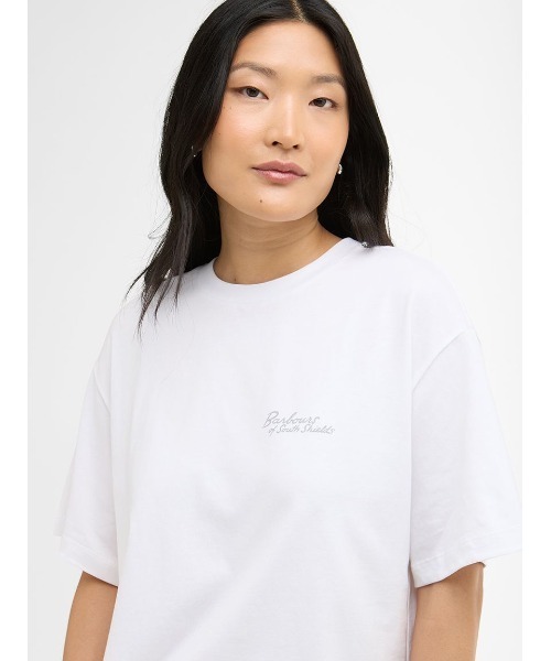 Barbour（バブアー）の「Kirby バックプリントTシャツ（レディース）（Tシャツ/カットソー・レディース・ホワイト・8/10）」の7枚目の写真