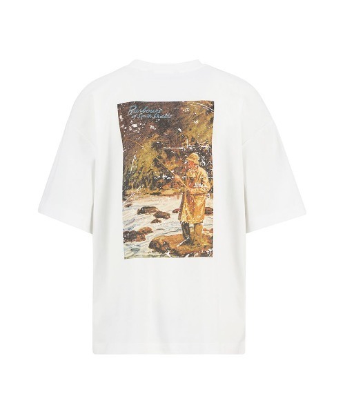 Barbour（バブアー）の「Kirby バックプリントTシャツ（レディース）（Tシャツ/カットソー・レディース・ホワイト・8/10）」の2枚目の写真