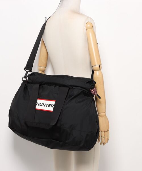 HUNTER(ハンター)の「トラベル パッカブル リップストップ ホールドオール(トートバッグ・レディース・ブラック・ONE)」の12枚目の写真