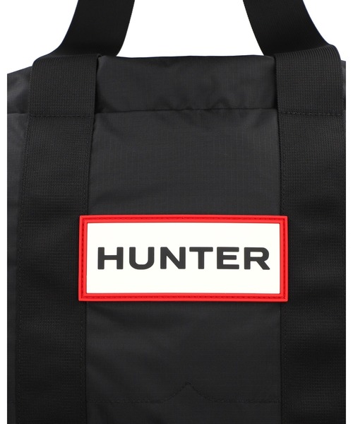 HUNTER(ハンター)の「トラベル パッカブル リップストップ ホールドオール(トートバッグ・レディース・ブラック・ONE)」の4枚目の写真
