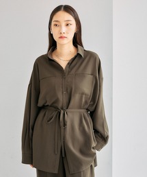 LEPSIM | マルメリウエストリボン長袖シャツ　633064(シャツ/ブラウス)