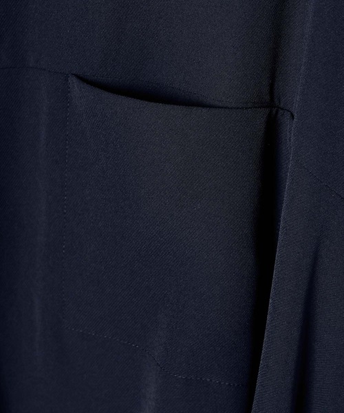 LEPSIM（レプシィム）の「マルメリウエストリボン長袖シャツ　633064（シャツ/ブラウス・レディース・ネイビー/カーキブラウン/ブラック/アイボリー・FREE）」の11枚目の写真