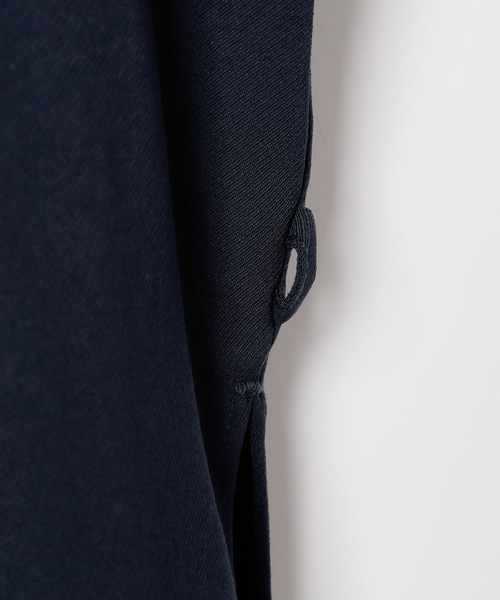 LEPSIM（レプシィム）の「マルメリウエストリボン長袖シャツ　633064（シャツ/ブラウス・レディース・ネイビー/カーキブラウン/ブラック/アイボリー・FREE）」の14枚目の写真