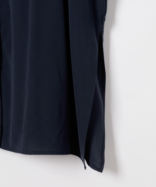 LEPSIM（レプシィム）の「マルメリウエストリボン長袖シャツ　633064（シャツ/ブラウス・レディース・ネイビー/カーキブラウン/ブラック/アイボリー・FREE）」の15枚目の写真