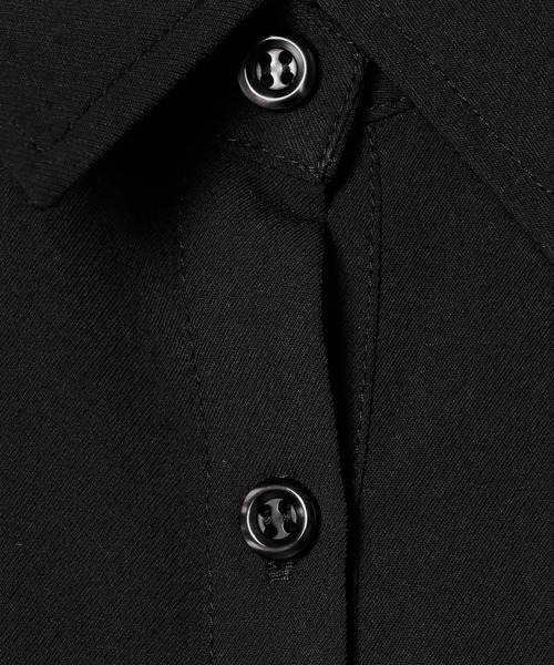 LEPSIM（レプシィム）の「マルメリウエストリボン長袖シャツ　633064（シャツ/ブラウス・レディース・ネイビー/カーキブラウン/ブラック/アイボリー・FREE）」の17枚目の写真