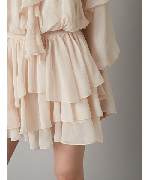 LILY BROWN（リリーブラウン）の「ドレープフリルセットアップ（ワンピース・レディース・ピンクベージュ/ミント/モカ・F）」の15枚目の写真