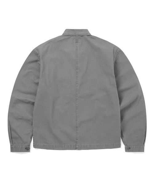 thisisneverthat(ディスイズネバーザット)の「HBT Washed Jacket(ブルゾン・メンズ・チャコール/ブルー・L/M/S/XL)」の8枚目の写真