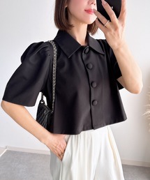【ZOZO限定】ショルダータックくるみボタンシャツ