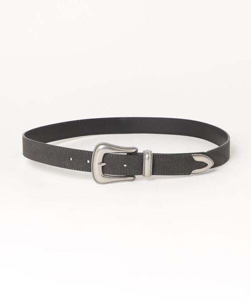 GAP（ギャップ）の「ヴィーガンレザー ウェスタンベルト（ベルト・レディース・ブラック/キャメル・L/M/S/XS）」の2枚目の写真