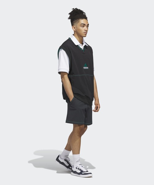 adidas(アディダス)の「EQT ベスト【adidas Golf/アディダスゴルフ】(ベスト・メンズ・ブラック×グリーン・X-SMALL/X-LARGE/LARGE/XX-SMALL/XX-LARGE/MEDIUM/SMALL)」の5枚目の写真