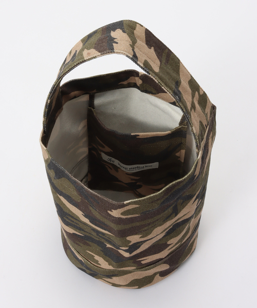 JOURNAL STANDARD LUXE（ジャーナルスタンダード　ラックス）の「キャンバス サークルBAG-S（エコバッグ/サブバッグ・レディース・レッド/カーキ・FREE）」の7枚目の写真