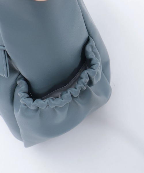 axes femme（アクシーズファム）の「ローズ刺繍フリルＡ４トート（トートバッグ・レディース・ブラック/ピンク/ブルー・FREE）」の8枚目の写真