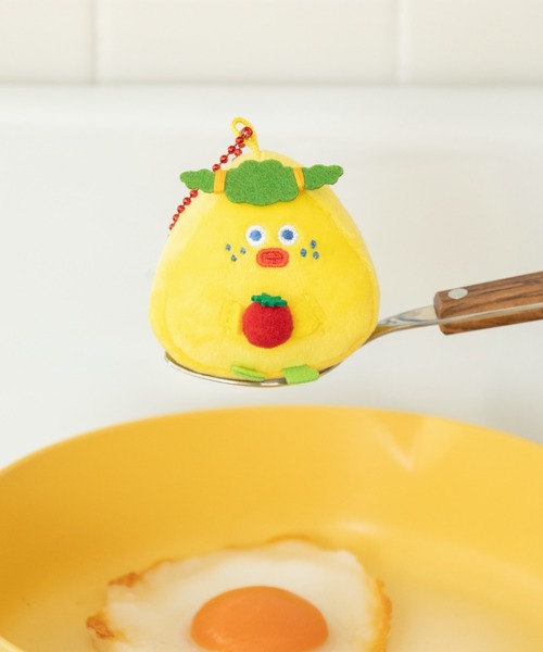 Brunch Brother（ブランチブラザー）の「ブランチブラザー キーホルダー（キーホルダー・レディース・ホワイト×ブラック/ブラック/イエロー系その他・FREE）」の3枚目の写真