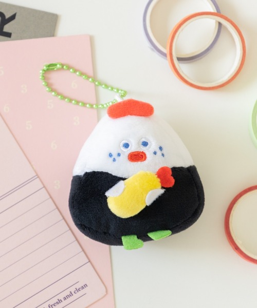 Brunch Brother（ブランチブラザー）の「ブランチブラザー キーホルダー（キーホルダー・レディース・ホワイト×ブラック/ブラック/イエロー系その他・FREE）」の4枚目の写真