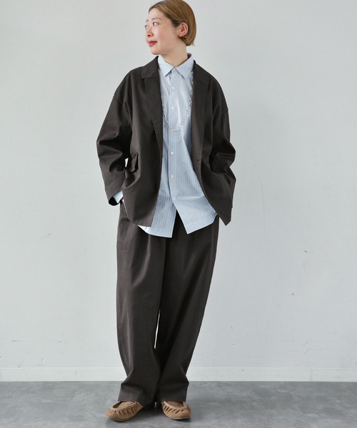 JOURNAL STANDARD LUXE(ジャーナルスタンダード ラックス)の「ラミートロピカル イージーパンツ(その他パンツ・レディース・ブラウン系その他/ブラック・FREE)」の11枚目の写真