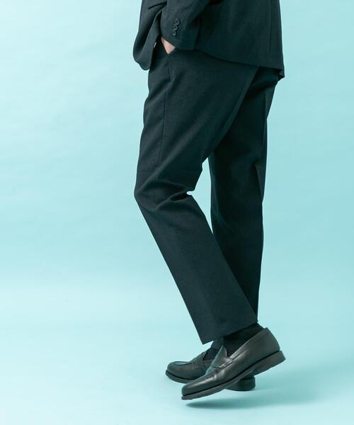 URBAN RESEARCH DOORS(アーバンリサーチドアーズ)の「LIFE STYLE TAILOR メランジストレッチパンツ(スーツパンツ・メンズ・グレー/ベージュ系その他/ネイビー・LARGE/X-LARGE/SMALL/MEDIUM)」の14枚目の写真