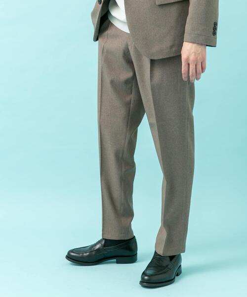 URBAN RESEARCH DOORS(アーバンリサーチドアーズ)の「LIFE STYLE TAILOR メランジストレッチパンツ(スーツパンツ・メンズ・グレー/ベージュ系その他/ネイビー・LARGE/X-LARGE/SMALL/MEDIUM)」の9枚目の写真