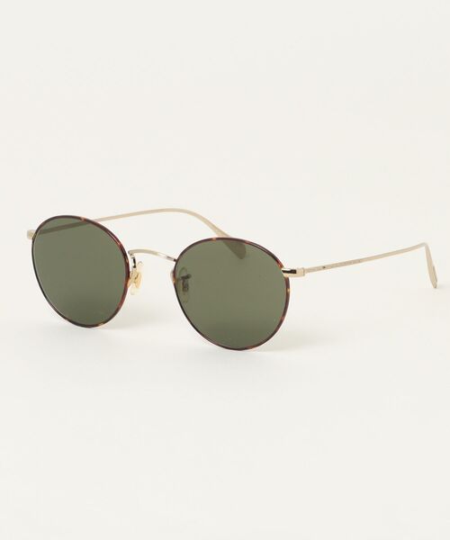 OLIVER PEOPLES(オリバーピープルズ)の「【OLIVER PEOPLES/オリバーピープルズ】ラウンド サングラス OV1186S 530552 COLERIDGE SUN(サングラス・メンズ・ゴールド・FREE)」の1枚目の写真