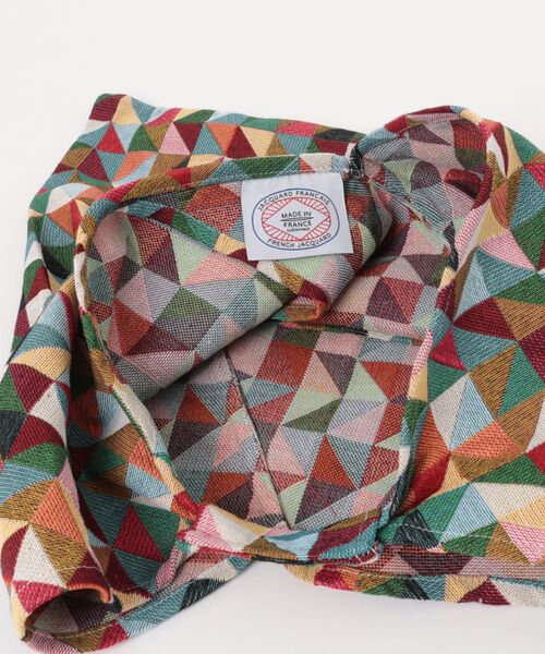 Erwan L(アルワンエル)の「Erwan L(アルワンエル) / エンベロープバッグ Envelop bag EL-25011 フランス製(トートバッグ・レディース・ブラックミックス/レオパード/ライトグレー/ブラック×ホワイト/マルチ/ライトブルー/ネイビー×ホワイト・FREE)」の21枚目の写真