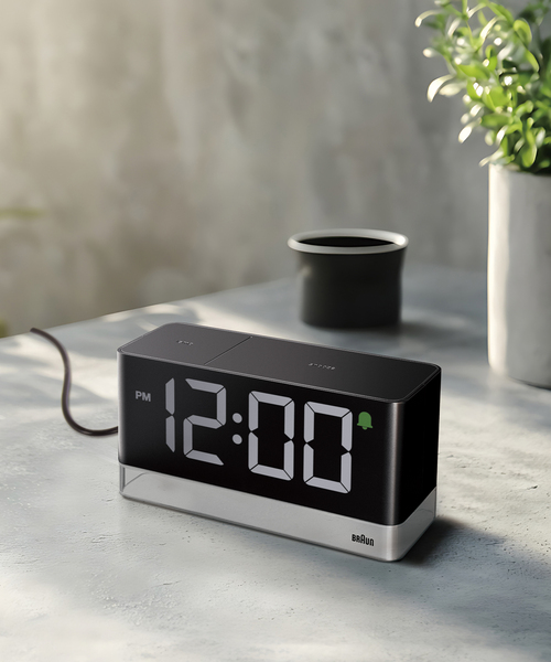 BRAUN DIGITAL ALARM CLOCK BC27B（置時計）｜BRAUN（ブラウン）の
