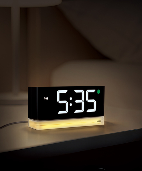 BRAUN DIGITAL ALARM CLOCK BC27B（置時計）｜BRAUN（ブラウン）の