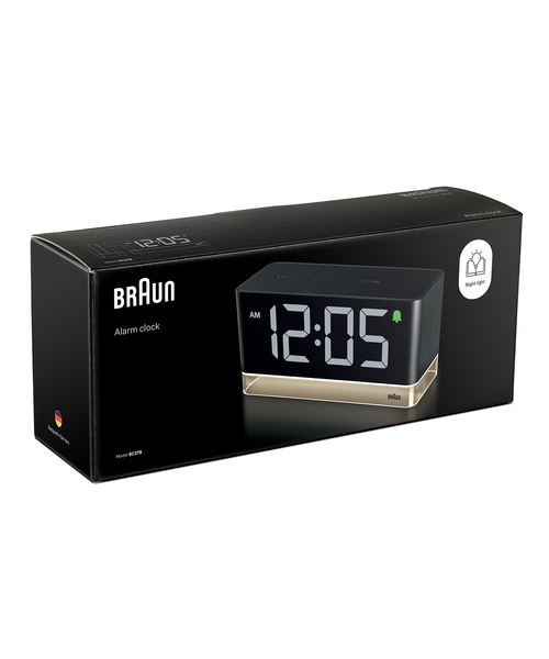 BRAUN DIGITAL ALARM CLOCK BC27B（置時計）｜BRAUN（ブラウン）の
