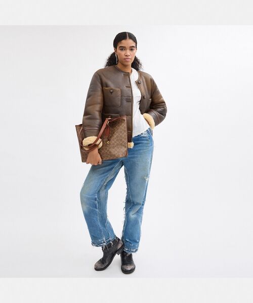 デイ トート バッグ・シグネチャー キャンバス（トートバッグ）｜COACH