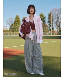 SNIDEL | 【MLB】Sustainableスウェットワイドパンツ(その他パンツ)