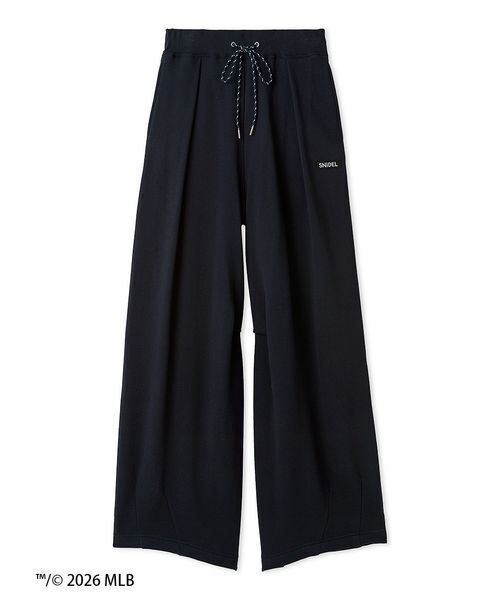 SNIDEL（スナイデル）の「【MLB】Sustainableスウェットワイドパンツ（その他パンツ・レディース・グリーン/グレー/ネイビー・1/0）」の21枚目の写真