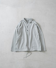 quadro | BDドライ度詰め天竺布帛コンビ衿付きP/O(Tシャツ/カットソー)