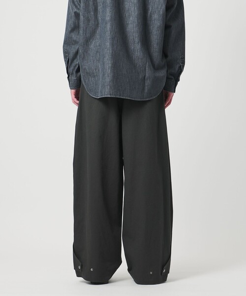 UNITED ARROWS & SONS（ユナイテッドアローズアンドサンズ）の「＜UNITED ARROWS & SONS＞ C TWL HEM/SNAP 1P PANTS/パンツ（チノパンツ・メンズ・ベージュ/ダークグレー・S/M/L/XL）」の8枚目の写真