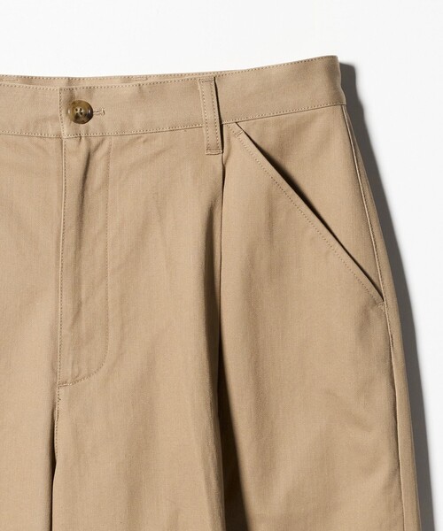 UNITED ARROWS & SONS（ユナイテッドアローズアンドサンズ）の「＜UNITED ARROWS & SONS＞ C TWL HEM/SNAP 1P PANTS/パンツ（チノパンツ・メンズ・ベージュ/ダークグレー・S/M/L/XL）」の10枚目の写真