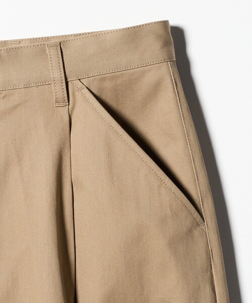 UNITED ARROWS & SONS（ユナイテッドアローズアンドサンズ）の「＜UNITED ARROWS & SONS＞ C TWL HEM/SNAP 1P PANTS/パンツ（チノパンツ・メンズ・ベージュ/ダークグレー・S/M/L/XL）」の11枚目の写真