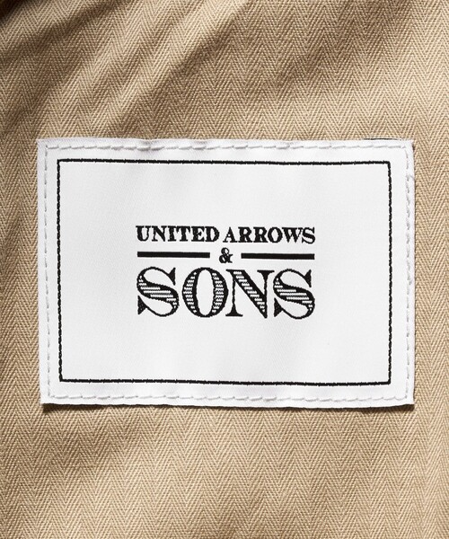 UNITED ARROWS & SONS(ユナイテッドアローズアンドサンズ)の「<UNITED ARROWS & SONS> C TWL HEM/SNAP 1P PANTS/パンツ(チノパンツ・メンズ・ベージュ/ダークグレー・S/M/L/XL)」の3枚目の写真