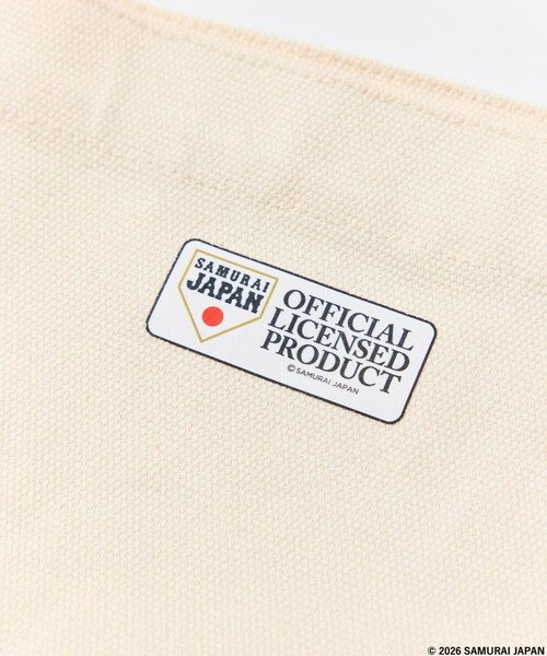 FREAK'S STORE(フリークスストア)の「SAMURAI JAPAN×FREAK’S STORE 別注 CANVAS TOTE BAG(トートバッグ・メンズ・ナチュラル/ブラック・ONE SIZE)」の11枚目の写真