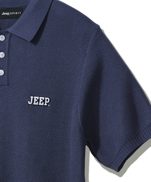 JEEP(ジープ)の「WAVY ワッフルカラー半袖ニット (JQ5KTU011DL)(ニット/セーター・レディース・その他・SMALL/MEDIUM/LARGE/X-LARGE)」の5枚目の写真