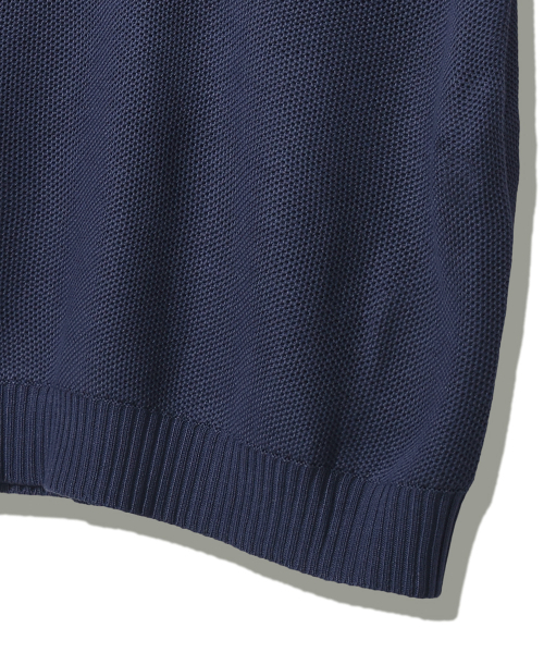 JEEP(ジープ)の「WAVY ワッフルカラー半袖ニット (JQ5KTU011DL)(ニット/セーター・レディース・その他・SMALL/MEDIUM/LARGE/X-LARGE)」の6枚目の写真