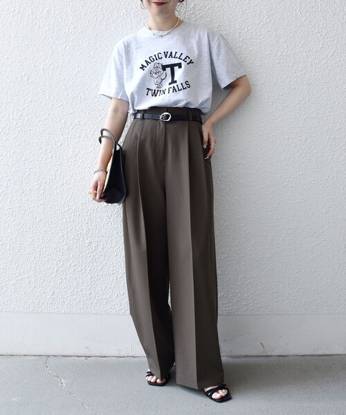SHIPS any（シップス エニィ）の「GULFCOAST SPORTSWEAR:〈洗濯機可能〉ヴィンテージ ライク グラフィック TEE（Tシャツ/カットソー・レディース・ホワイト/ライトグレー/ブラウン/グリーン/ネイビー・ONE SIZE）」の12枚目の写真